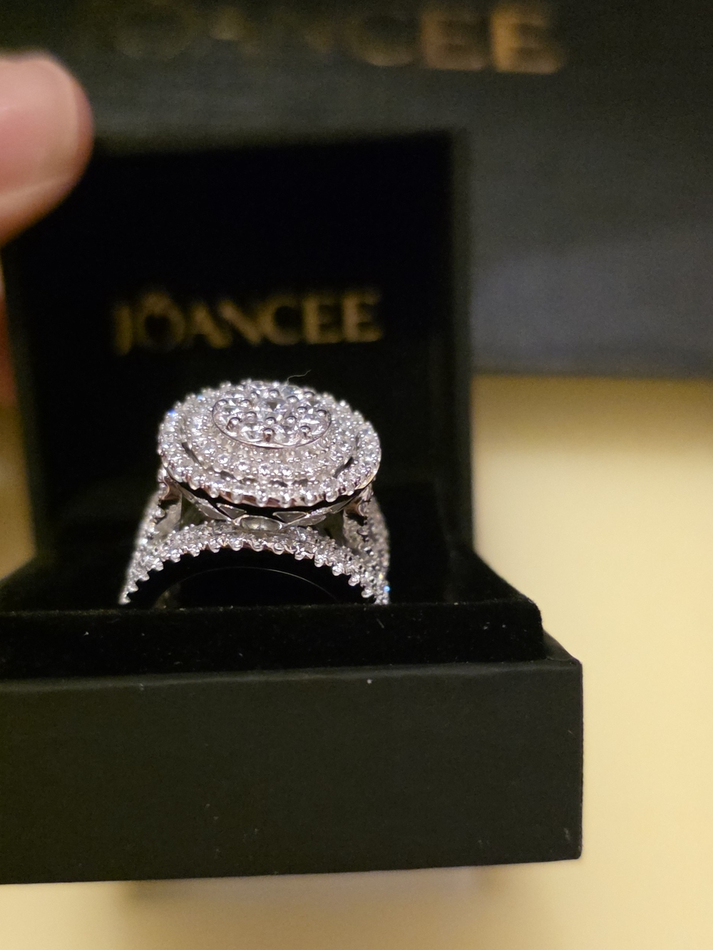 Joancee White Saphire Sterling Silver
